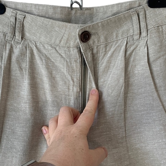 PATAGONIA Island Hemp Cotton Blend Beige Shorts 6" Women's Size 4 - Picture 2 of 7